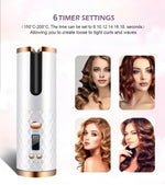 Portable Wireless Automatic Hair Curler
