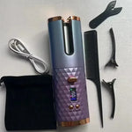 Portable Wireless Automatic Hair Curler